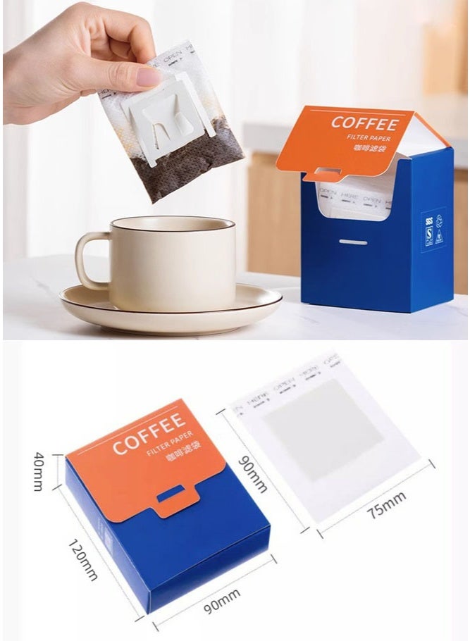 Premium Coffee Filter Paper – Natural Unbleached Disposable Filters for Drip & Pour Over Coffee, Easy Use & Clean Taste – Pack of 100 - Image 5